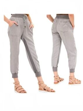 Anthropologie The Nomad Women’s Jogger Pants Silver Gray